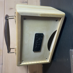 木製ポータブルBluetooth Speaker【ギターアンプ style】 3枚目の画像