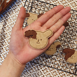 ビックリした犬のクッキー型・クッキーカッター / ペット型枠 / かわいい動物クッキー作り / 感性ホームベーキング 6枚目の画像
