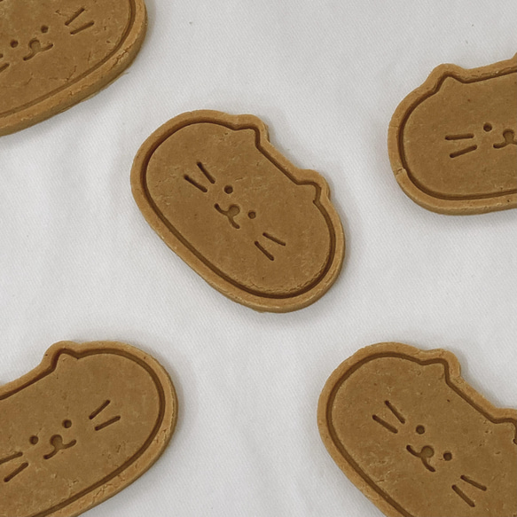 猫の顔クッキー型・クッキーカッター / 動物形クッキー作り / かわいいベーキング用品 3枚目の画像