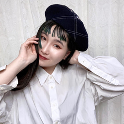 original knitting beret 6 3枚目の画像