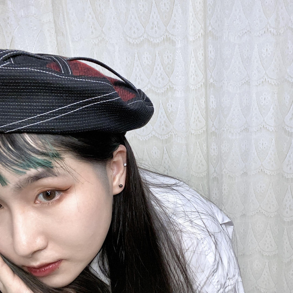 original knitting beret 9 2枚目の画像