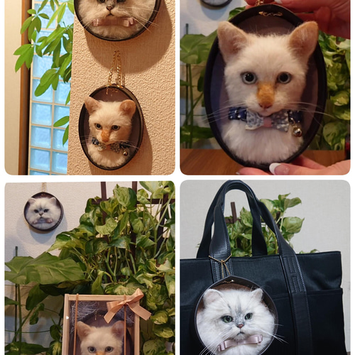 羊毛フェルトオーダー】 猫 犬 ペルシャ チンチラ ハチワレ