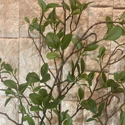 光触媒　人工観葉植物　ウォールグリーン　フェイク　アレンジ　ドウダン花器付 3枚目の画像