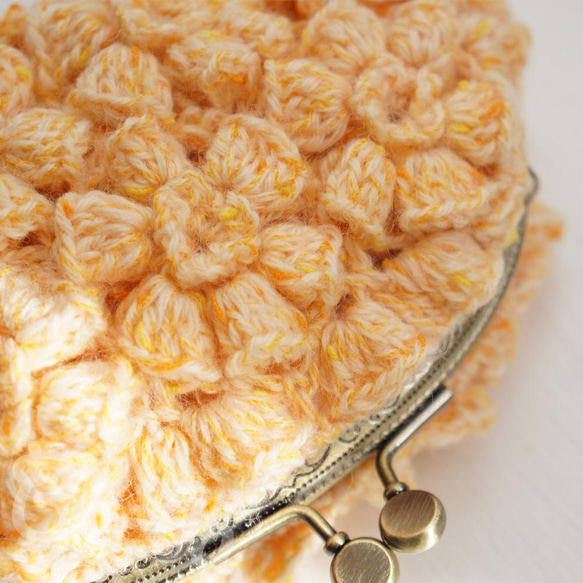Ba-ba handmade Poppy puff knitting pouch  No.C1520 第2張的照片