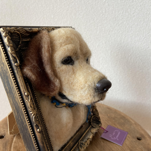 ラブラドールレトリバー ラブラドール 羊毛フェルト 羊毛 犬
