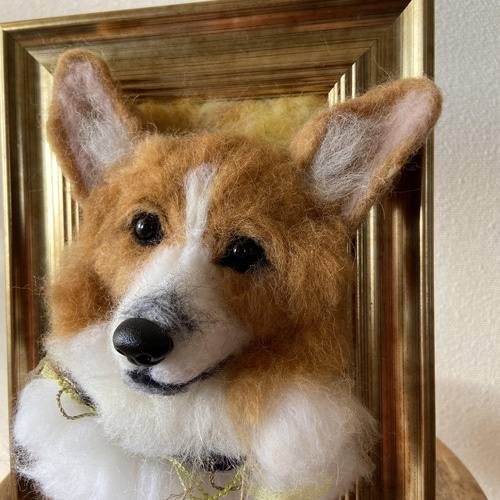 Amazon | 作家 羊毛フェルト シーズー 犬 箱付き未使用美品