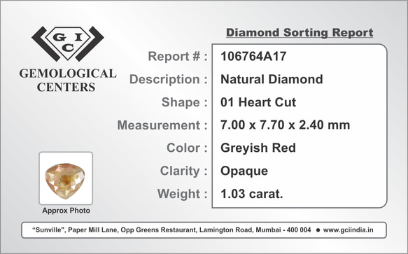 K18YG  ハートカット天然ダイヤモンドリング 11枚目の画像