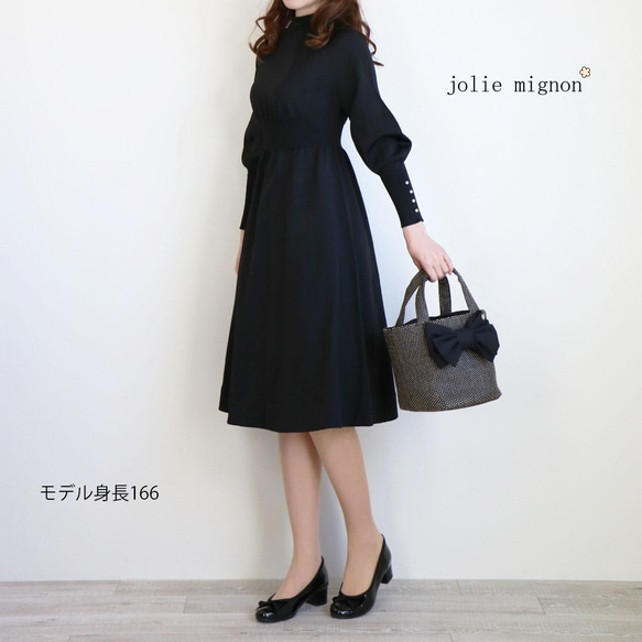 完売！【ワードロープに1枚欲しい◎】ホールガーメント 袖口パール  