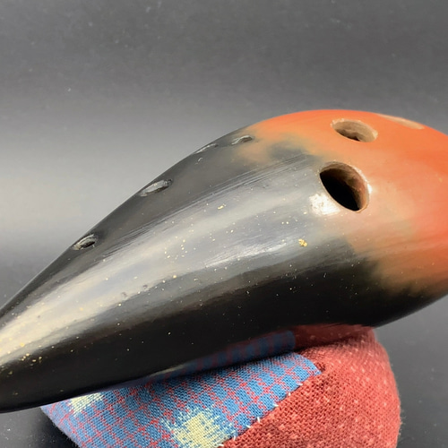 R31)オカリナ4C(アルト・ハ長調)土の音工房「いるか」製(金沢市) 楽器