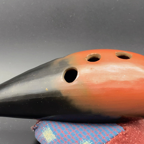 R31)オカリナ4C(アルト・ハ長調)土の音工房「いるか」製(金沢市) 楽器