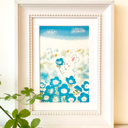 花絵画 透明水彩画 白いカラー 楽天市場】ゴッホの白いバラ 七宝 額 アート 水彩画 絵 絵画 イラスト