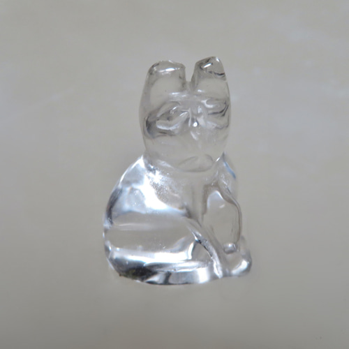3匹の水晶ネコ 招き猫 ConNectarth 通販 13309582｜Creema(クリーマ)