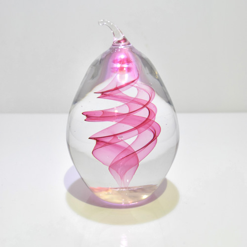 ガラス】【オブジェ】MASS -レース- ルビー 立体・オブジェ kenglass