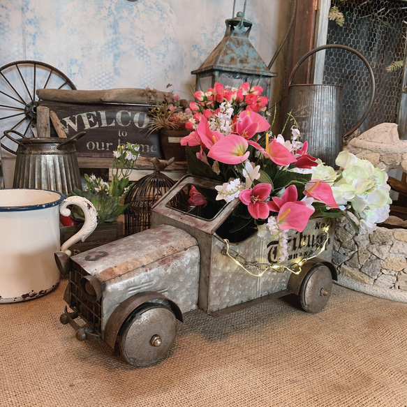 Antique garden/ガーデン オーナメント/ Rumble truck/トラック