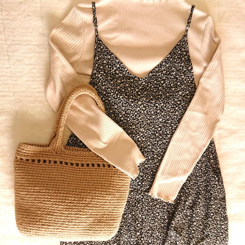 ♥️手編み♥️麻紐バッグ♥️春夏バッグ♥️カゴバッグ♥️ ハンドメイド 麻紐バッグ 麻ひもバッグ かぎ針編みバッグ 春