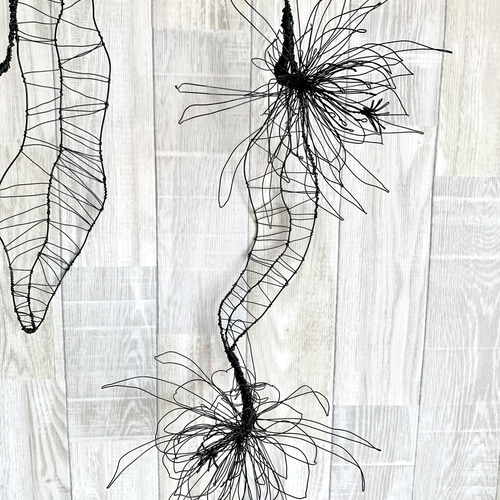 ワイヤーアート 月下美人 立体・オブジェ sora 通販 13309831