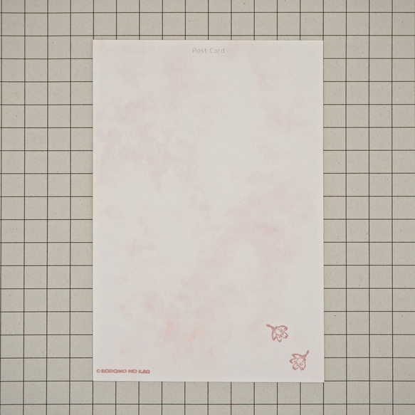 ポストカード ｢枝垂桜｣ ※1枚入り /よもぎむしぱん 4枚目の画像