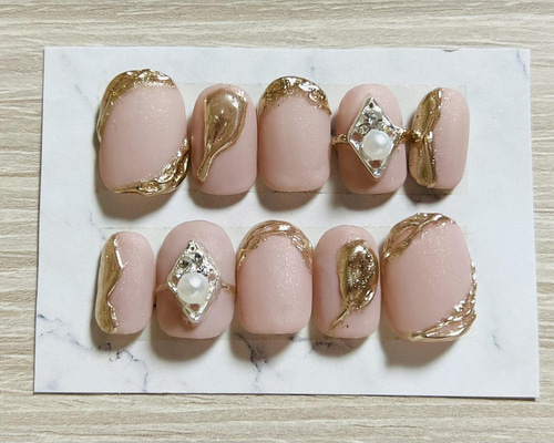 ネイルパーツ Marimokun Bonnail マリカリングパーツ アクアマリン | Nail Labo Online