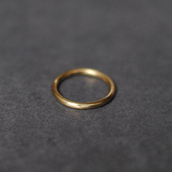 シンプル真鍮リング2.0ｍｍ 3枚目の画像