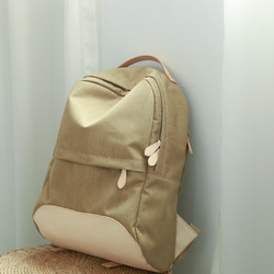 新品上市！新月真皮手作經典背包 第8張的照片