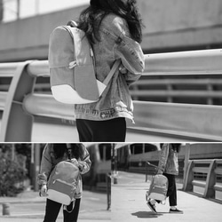 新品上市！新月真皮手作經典背包 第16張的照片