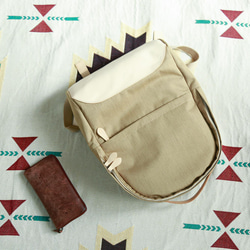 新品上市！新月真皮手作經典背包 第10張的照片