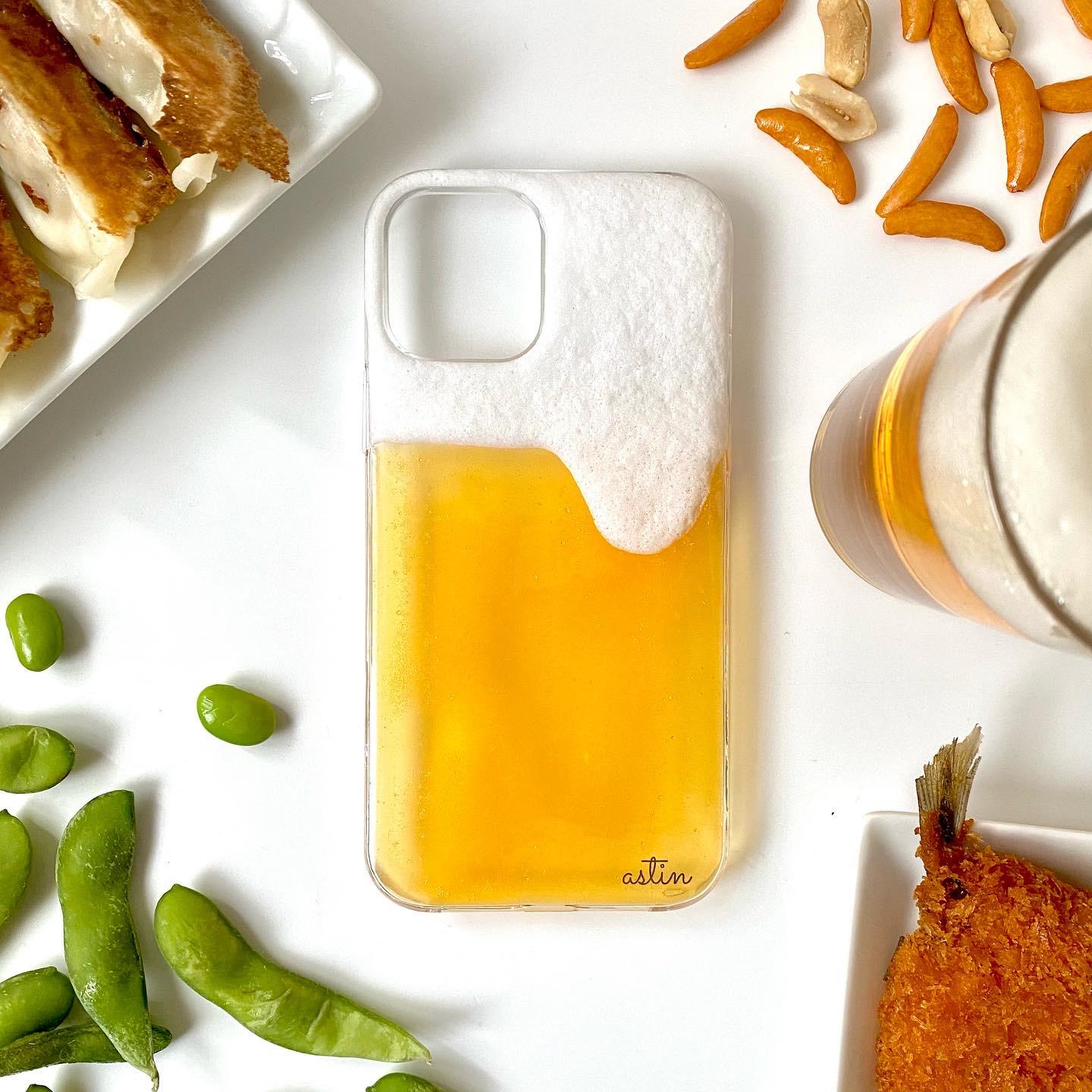 53i.【とりあえず生で！】ビール の iPhoneケース