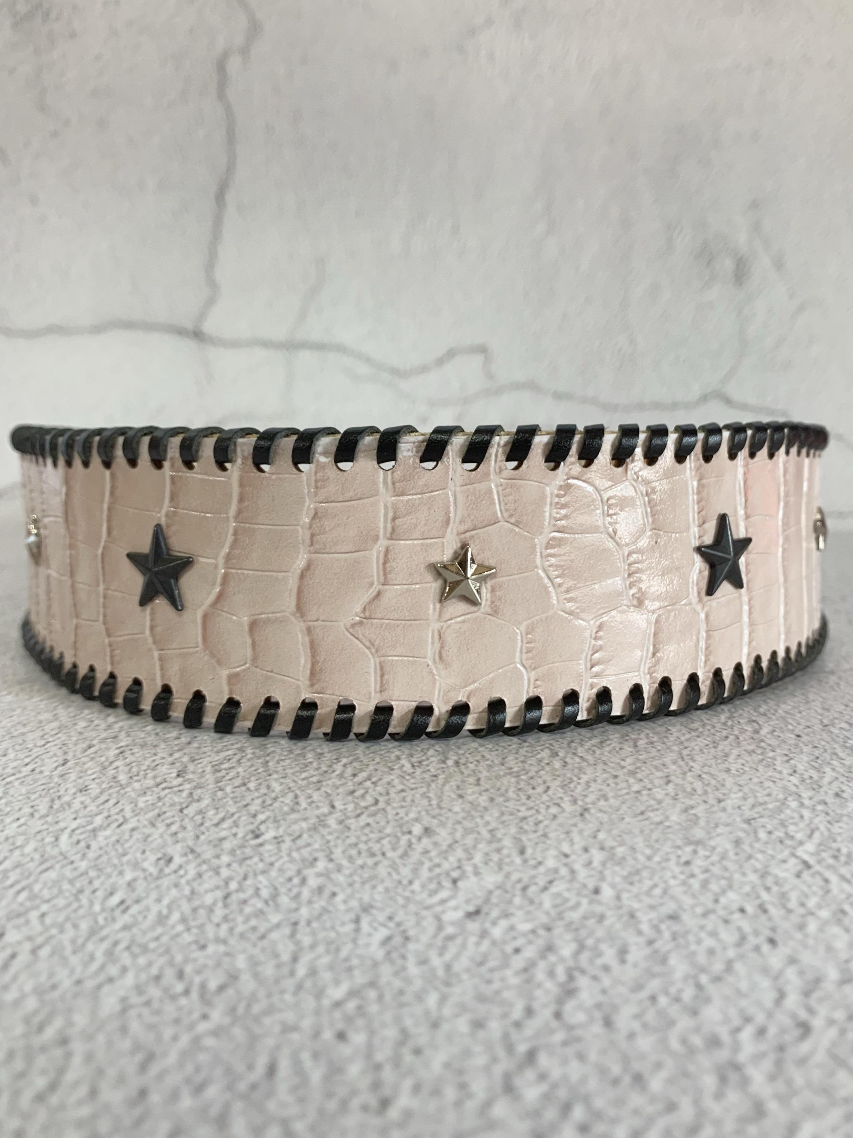 犬の本革ハーフチョークNo.83(大型犬)