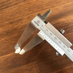 ラスト ◇ 在庫処分特価品 ◇11mm◇ パール調 プラスチックボタン ◇裏足◇ 20ヶ入 ◇ B-No,008 6枚目の画像