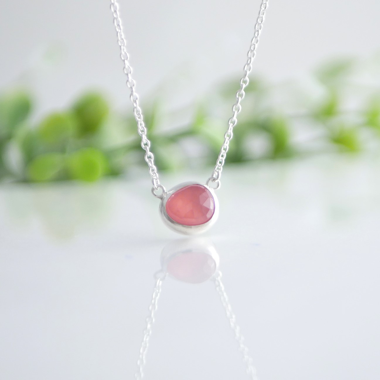 【純銀】インカローズのネックレス