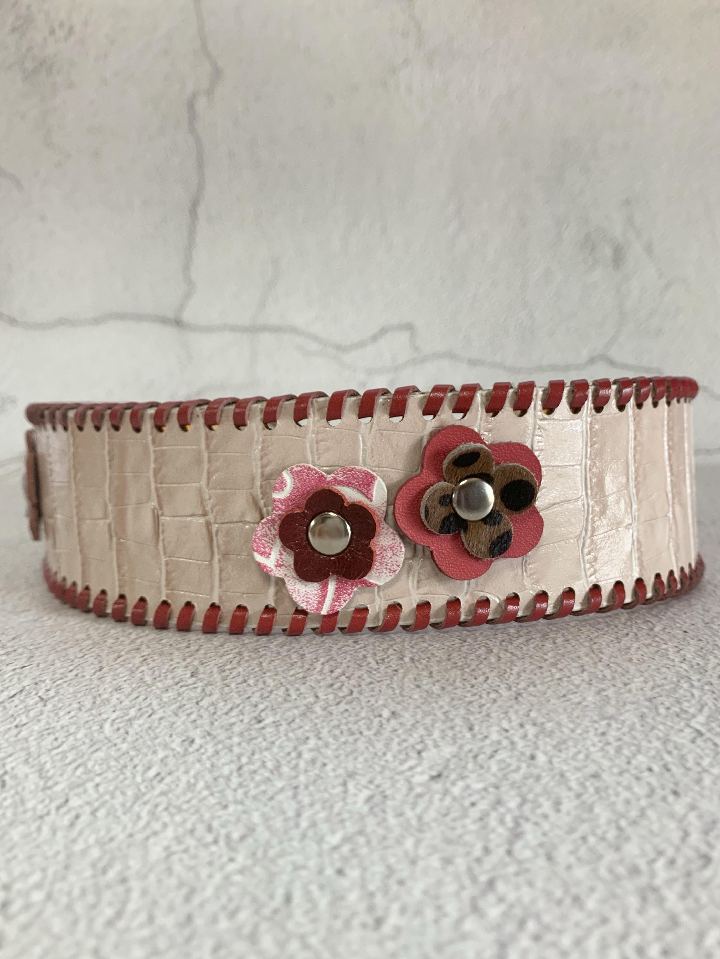 犬の本革ハーフチョークNo.85(大型犬)