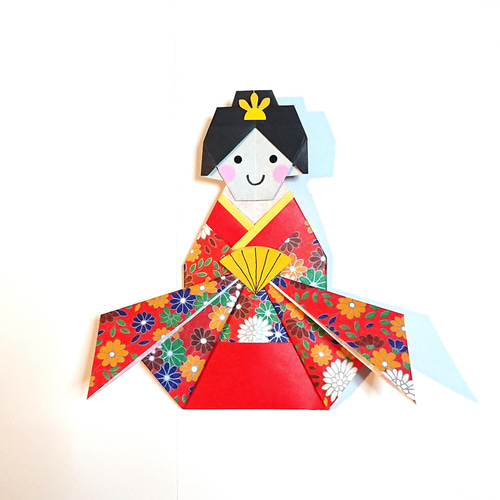 折り紙】ひな祭りセット2 *** おひなさま 桃の節句 飾り 壁面 その他