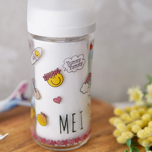 ハワイアンyummy母乳実感哺乳瓶(240ml) 食器・家具