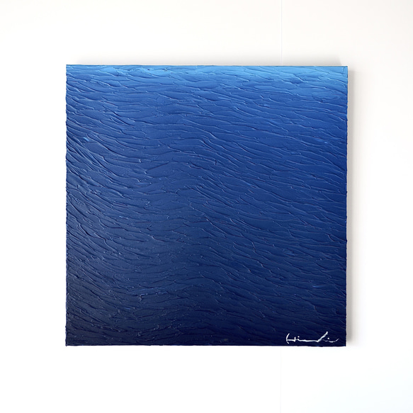 ＆lemon 青色の絵　無何有 無何有（#75）】絵画 抽象画 インテリア アート 青色の絵 絵画 & lemon