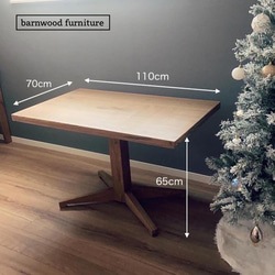 ダイニングテーブル 古材足場板（ 天板 幅120〜180cm まで 選択可