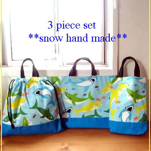 輸入USAコットン生地で他の子と被らない 入園入学グッズ キュート  