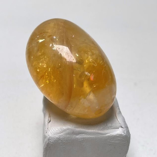 虹入り シトリン 高品質天然石 【Citrine黄水晶】DIY ハンドメイド