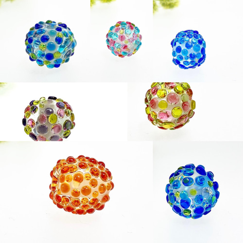 つぶつぶ可愛いとんぼ玉 とんぼ玉 TASUKU 通販 13314314｜Creema