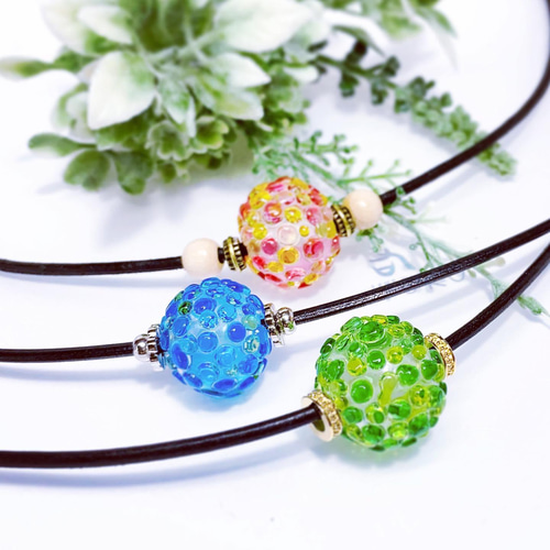 つぶつぶ可愛いとんぼ玉 とんぼ玉 TASUKU 通販 13314314｜Creema