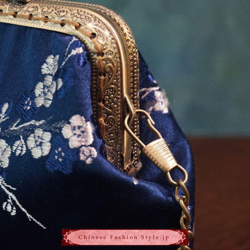 オシャレで手作りのシルク製クラッチバッグ、パーティーバッグ