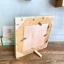 ミラー『Line Mini Mirror』ペールグリーン 6枚目の画像