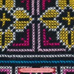 エスニックシックなビンテージBohoスタイル、刺繍が美しい手作りの女性用ハンドバッグ・クラッチバッグ#101 7枚目の画像