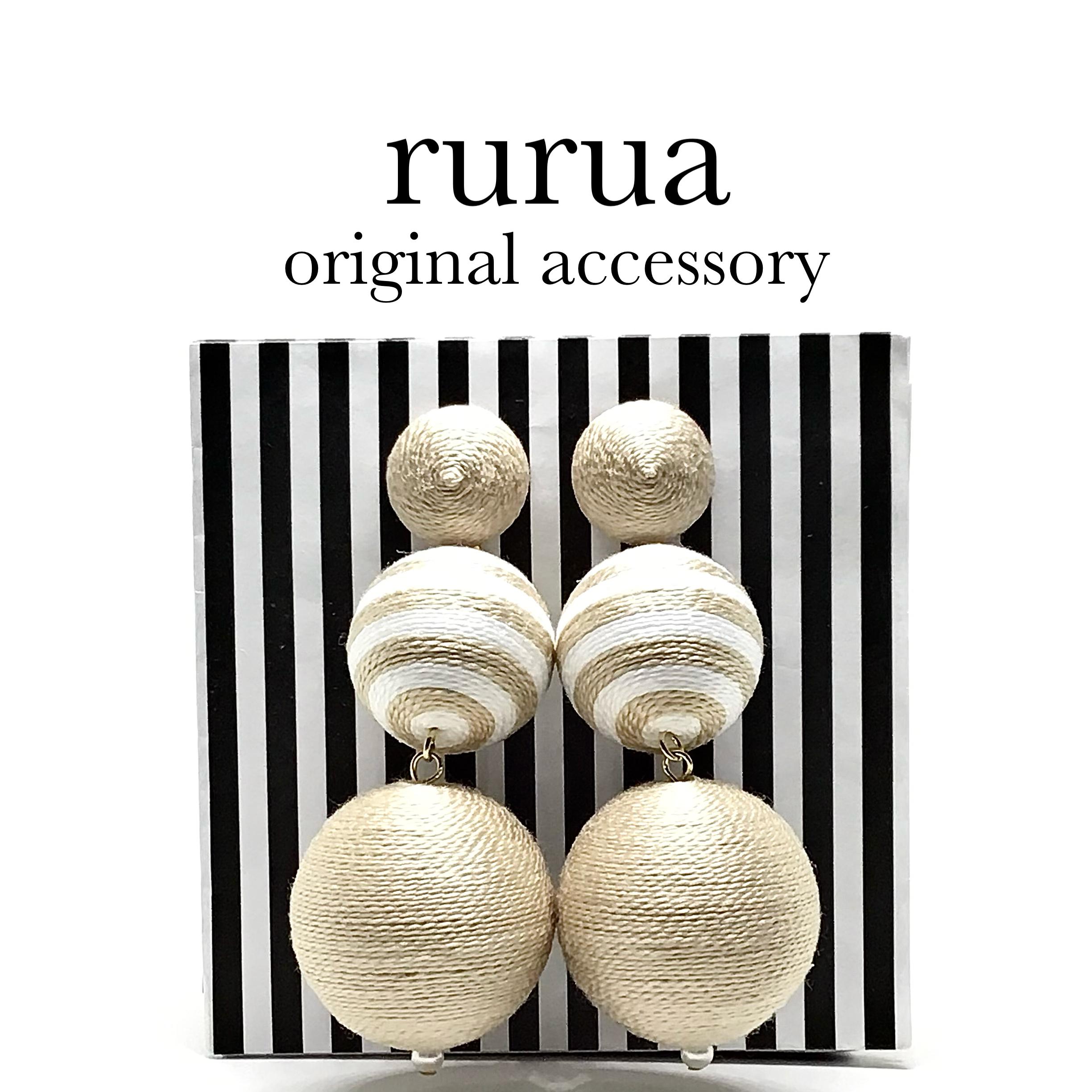 【予約中！】 再販4】ボンボンピアス 13314903 通販 rurua ピアス（その他） ピアス