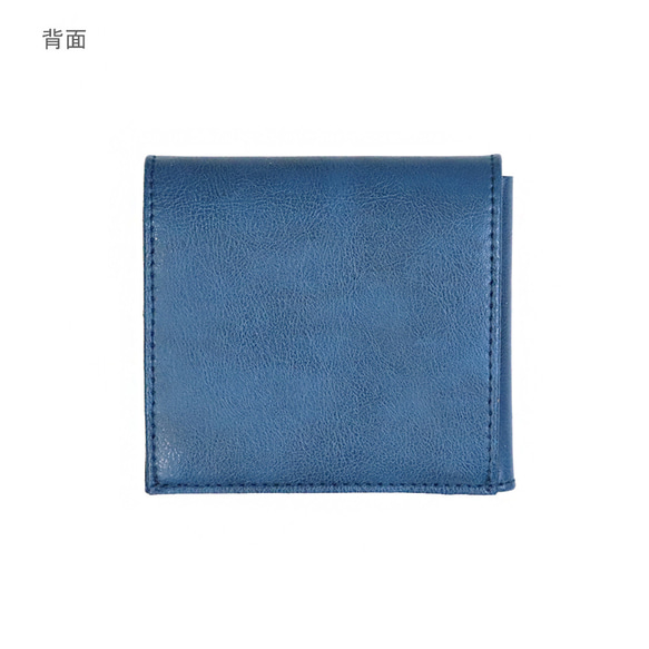 【9色】機能的な二つ折り財布！カードも入って小銭も見やすい(受注生産)ミニマリストにも！ 10枚目の画像