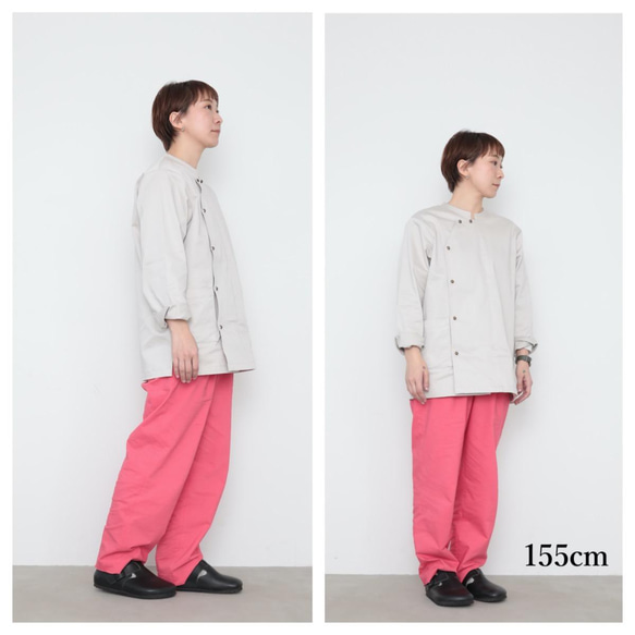 Unisex Ethnic minority jacket / cloudy 3枚目の画像