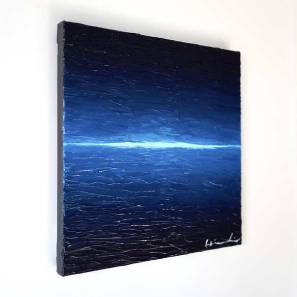【光芒（K-#1）】 インテリアアート 海 ブルー 4枚目の画像