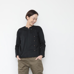 Ethnic minority jacket / black 5枚目の画像