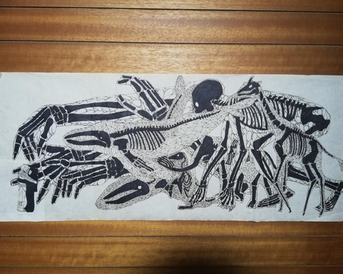 現代アート　原画一点物 絵画 油絵 原画 一点物 現代アート スタイリッシュ プレゼント