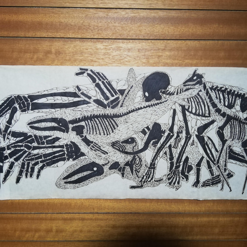 現代アート　原画一点物 原画】手描き/現代アート/キャンバス/一点物/絵画/インテリア/アート