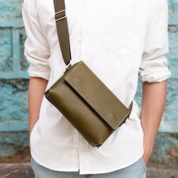 新品上市！男士輕量平單肩包。父親節完美禮物之選。 第4張的照片